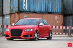 Audi S3 Sportback on Vossen Wheels (CV7) 2016 года
